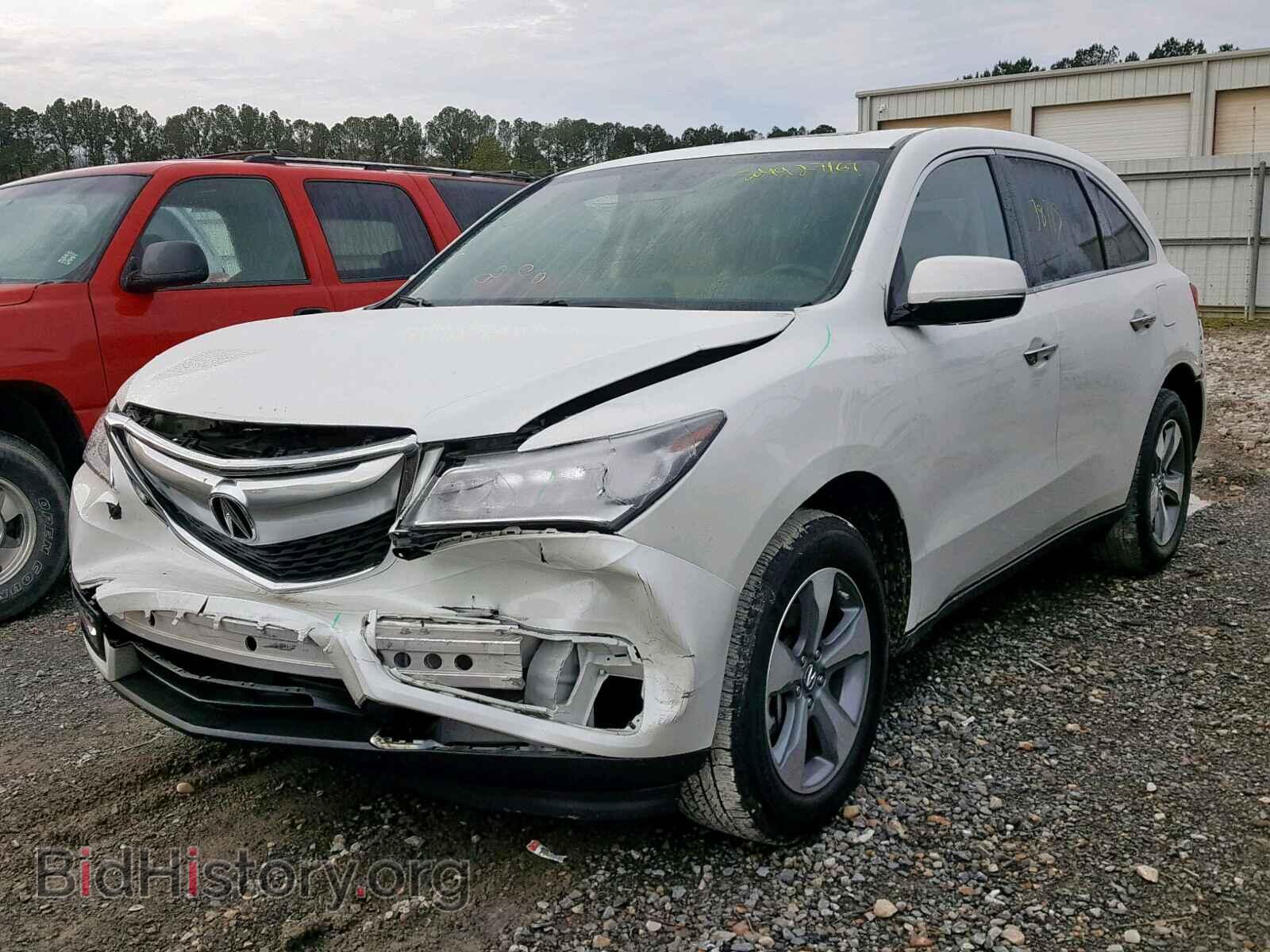 2015 ACURA MDX - VIN: 5FRYD3H29FB005611 - Фото 2