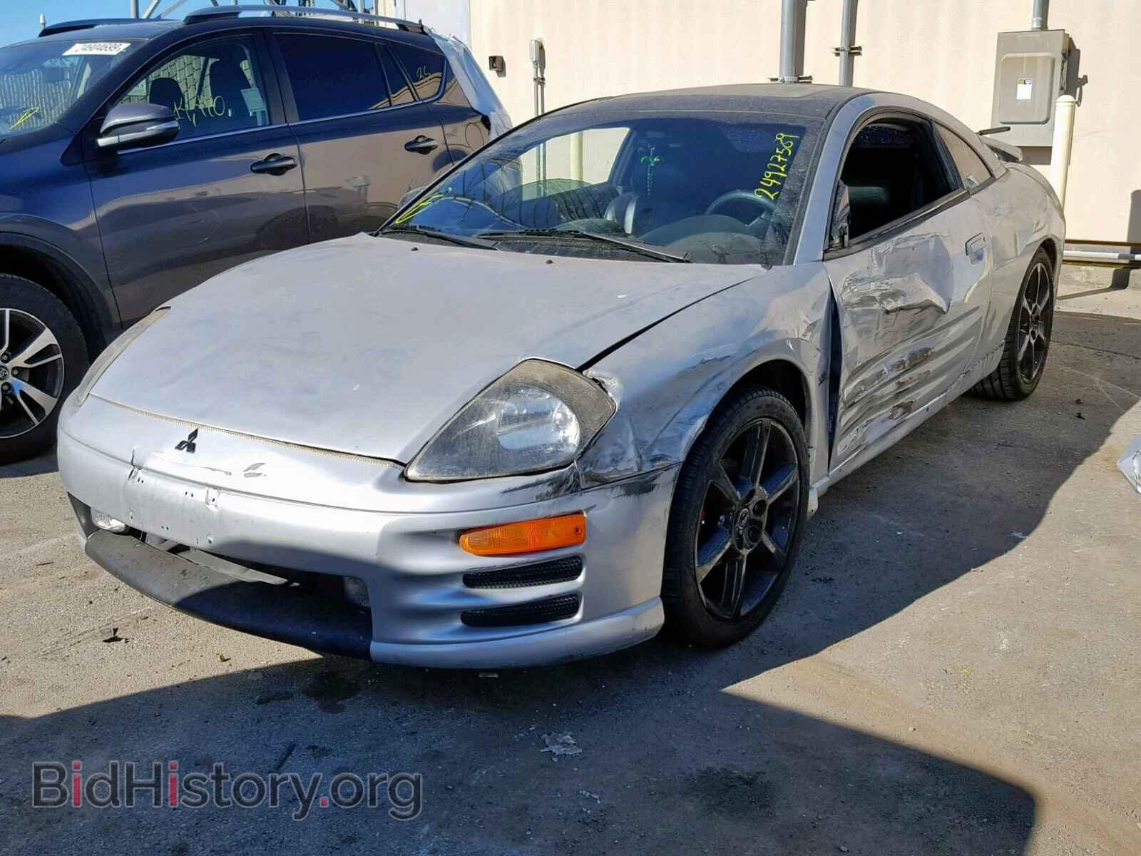 2001 MITSUBISHI ECLIPSE - VIN: 4A3AC54H61E133209 - Фото 2