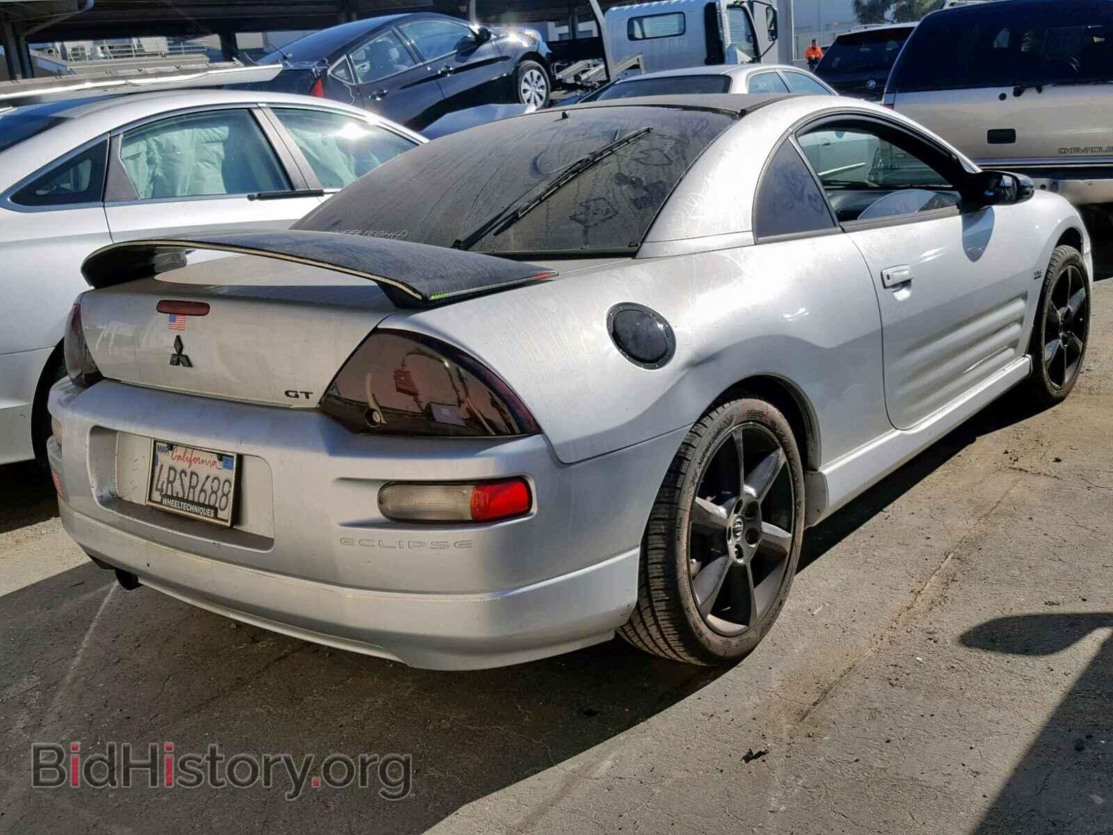 2001 MITSUBISHI ECLIPSE - VIN: 4A3AC54H61E133209 - Фото 4