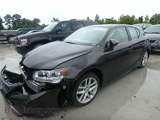 2014 LEXUS CT 200 - VIN: JTHKD5BH1E2207004 - Фото 2