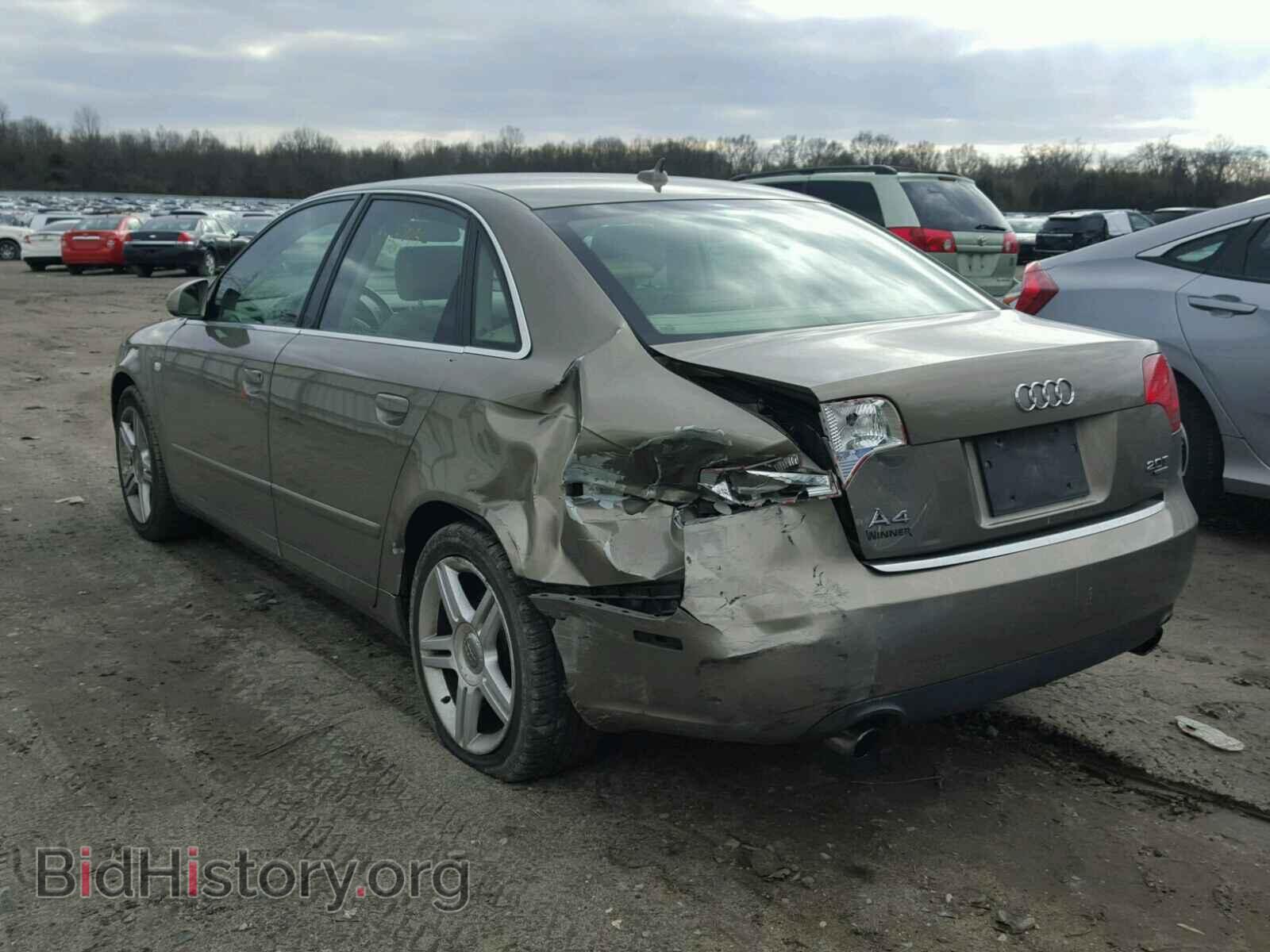 2007 AUDI A4 - VIN: WAUDF78E27A074725 - Фото 3