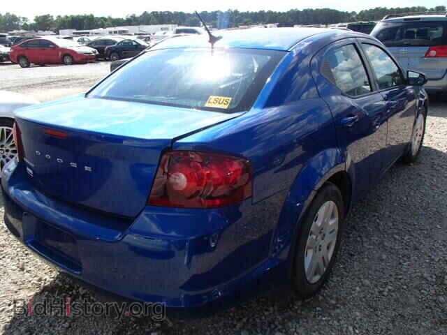 2013 DODGE AVENGER - VIN: 1C3CDZAG0DN748438 - Фото 4
