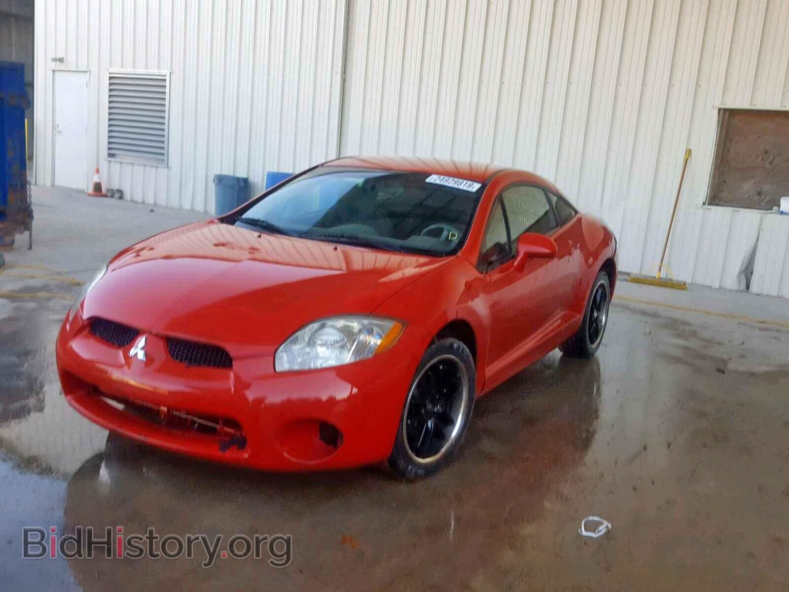 2006 MITSUBISHI ECLIPSE - VIN: 4A3AK24F86E029344 - Фото 2