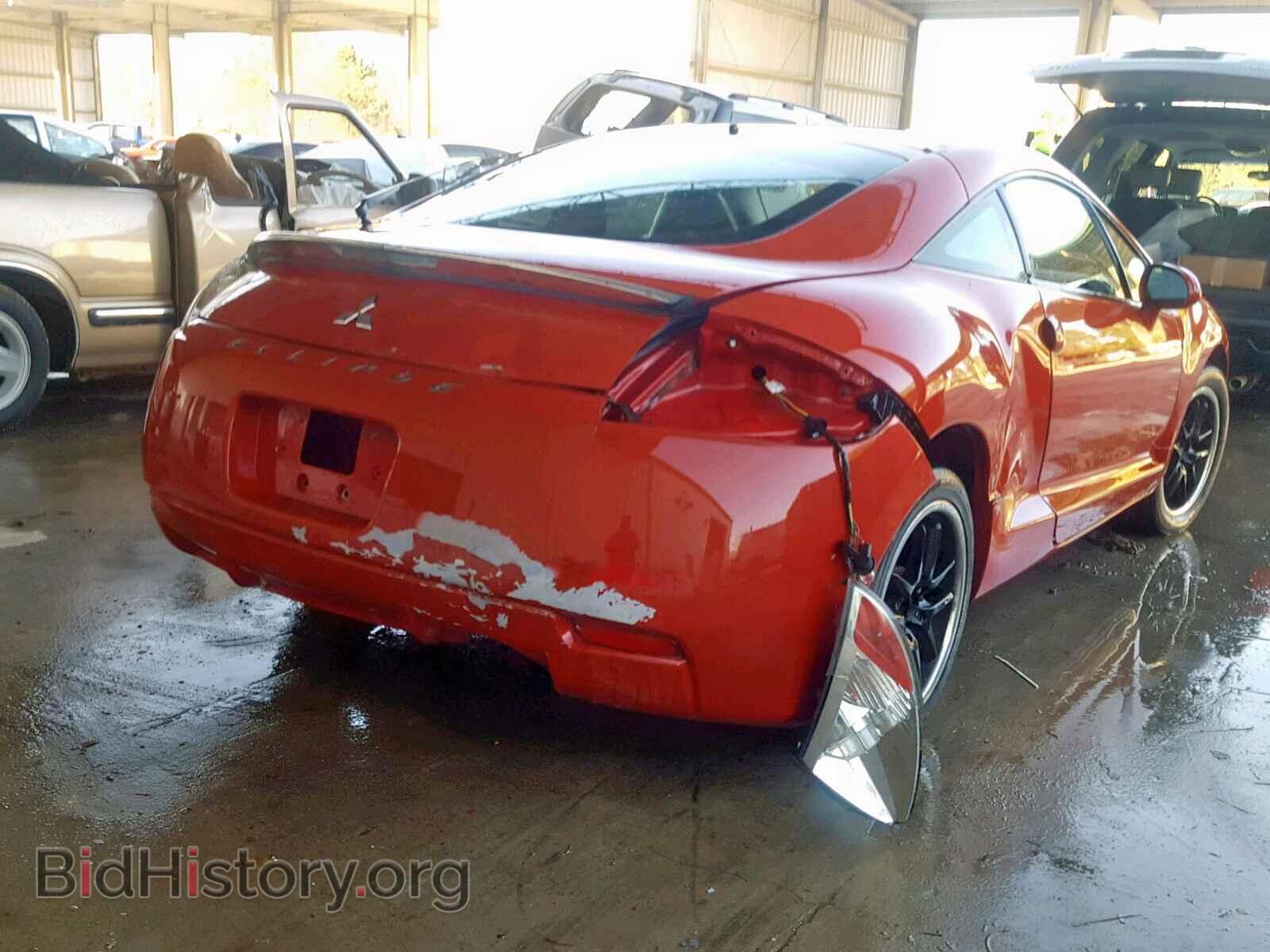 2006 MITSUBISHI ECLIPSE - VIN: 4A3AK24F86E029344 - Фото 4