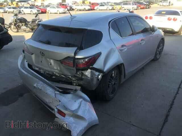 2012 LEXUS CT 200 - VIN: JTHKD5BH0C2069629 - Фото 4