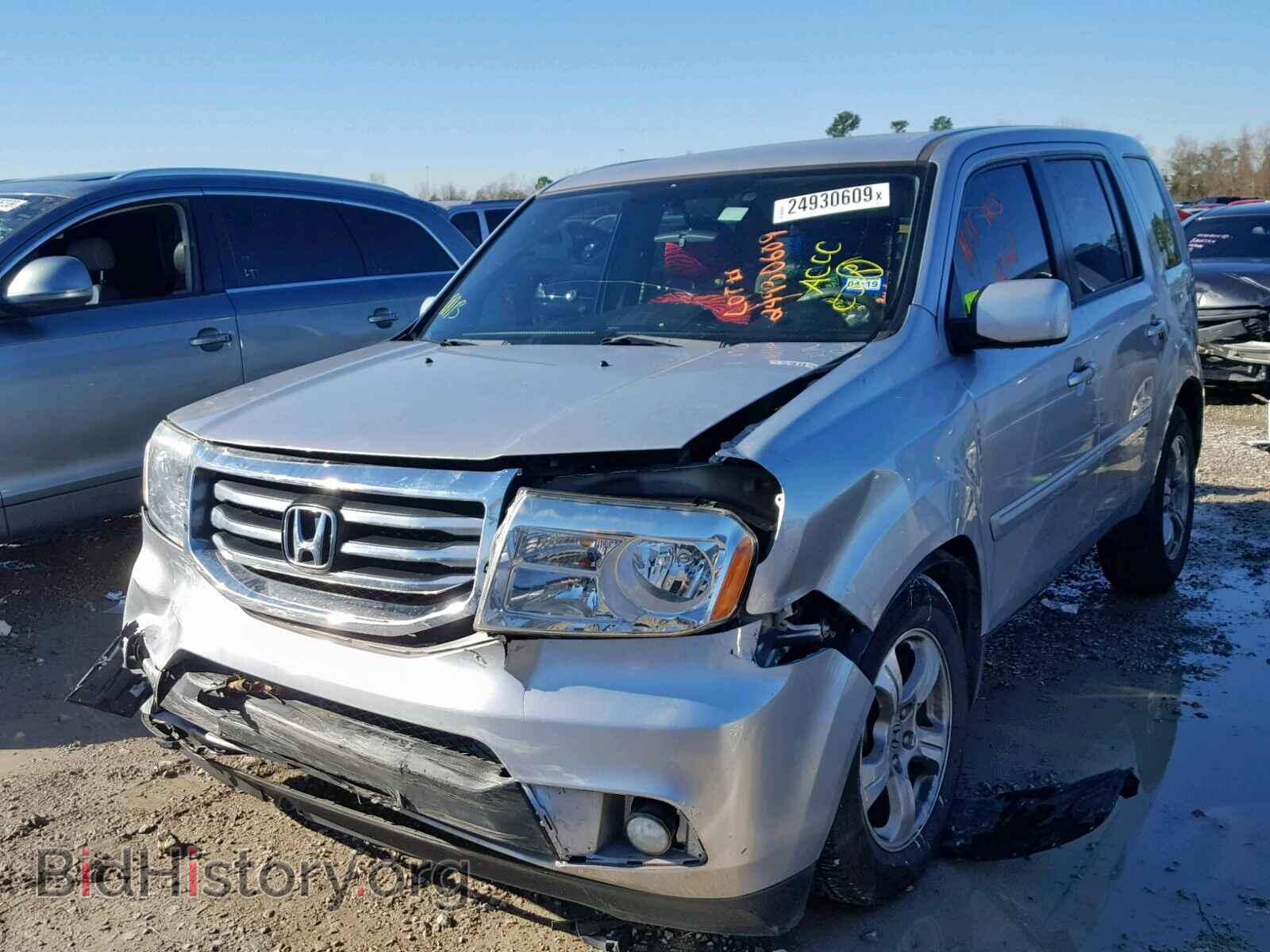 2013 HONDA PILOT EX - VIN: 5FNYF3H48DB032695 - Фото 2