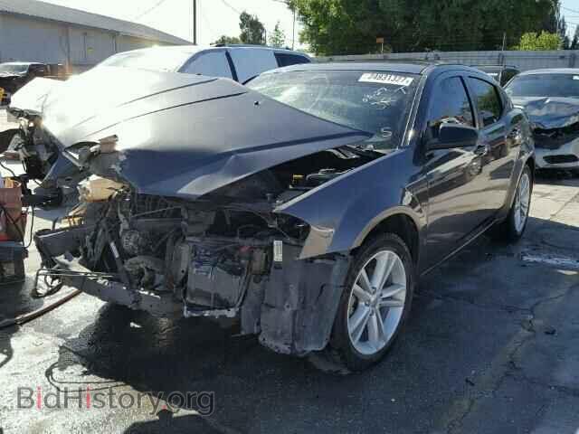 2014 DODGE AVENGER - VIN: 1C3CDZAB4EN225476 - Фото 2