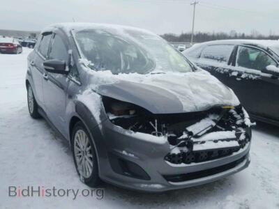2013 Ford CMAX C-Max SE, серебристый — VIN 1FADP5AU6DL522332, Copart