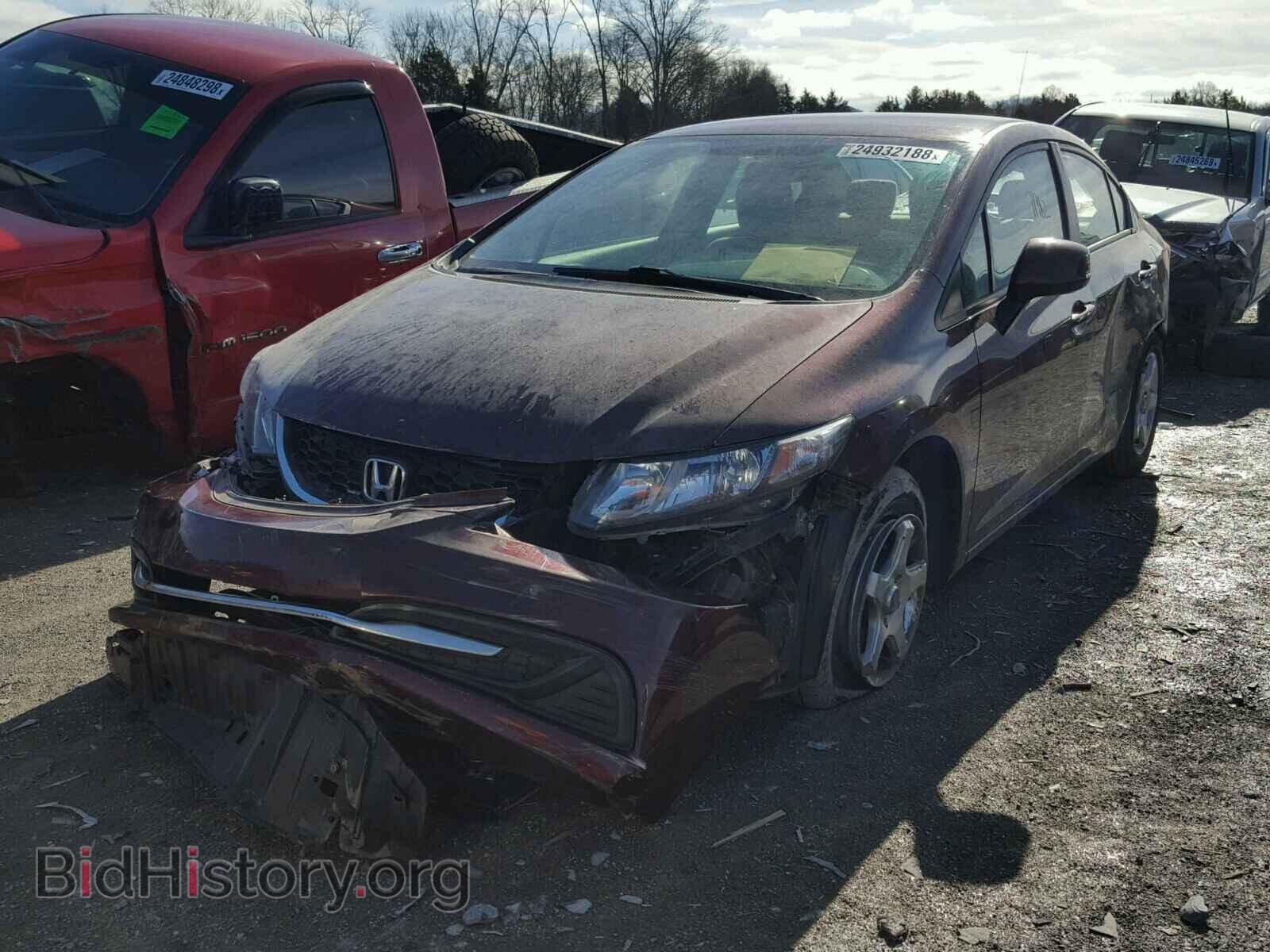 2013 HONDA CIVIC - VIN: 19XFB2F54DE097364 - Фото 2
