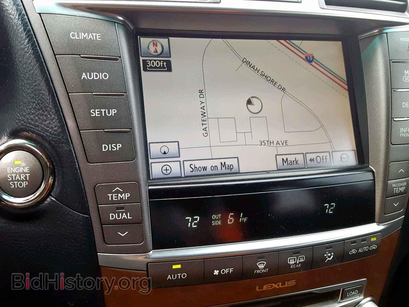 2010 LEXUS LS460 - VIN: JTHBL5EF8A5097686 - Фото 9