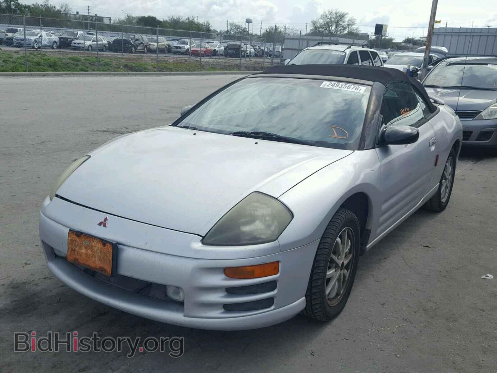 2001 MITSUBISHI ECLIPSE - VIN: 4A3AE45G31E205235 - Photo 2
