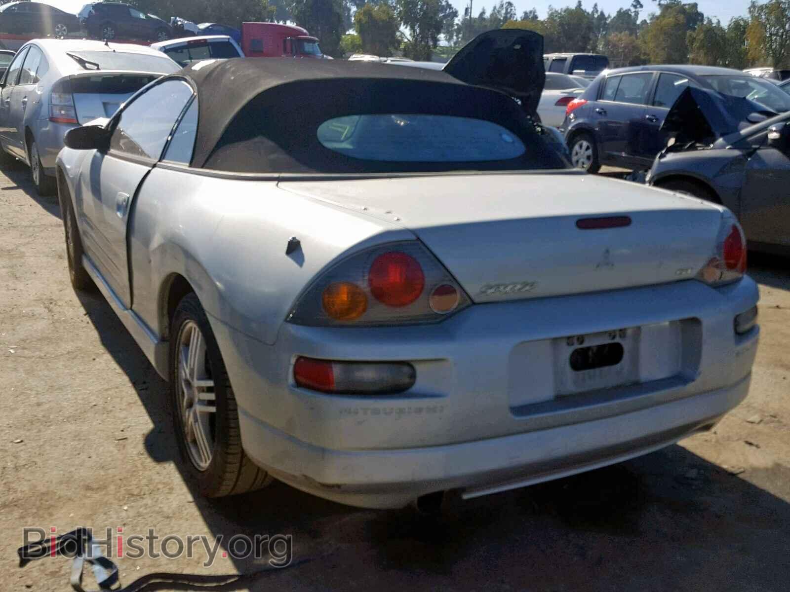 2003 MITSUBISHI ECLIPSE - VIN: 4A3AE55H13E034423 - Фото 3