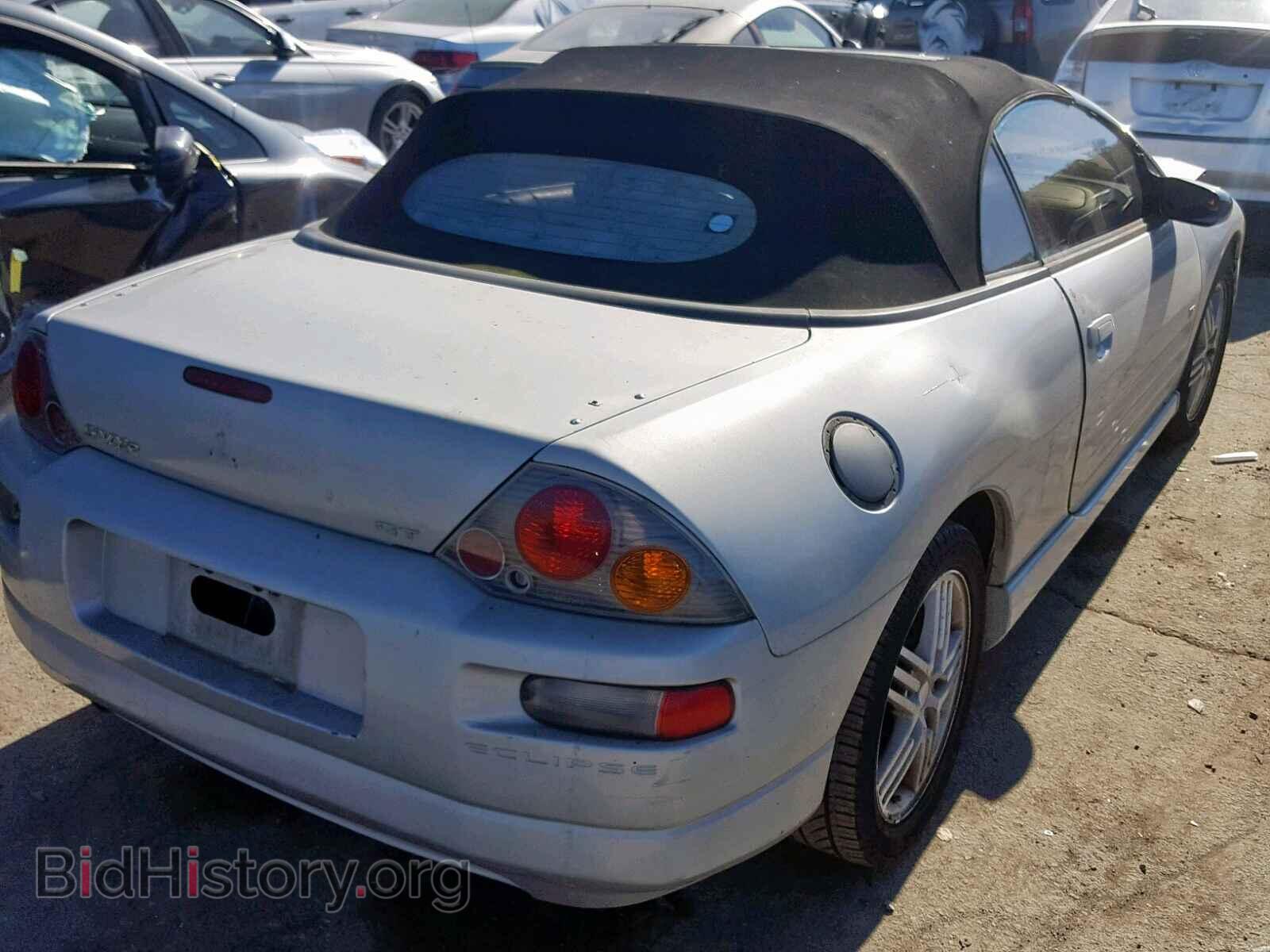2003 MITSUBISHI ECLIPSE - VIN: 4A3AE55H13E034423 - Фото 4