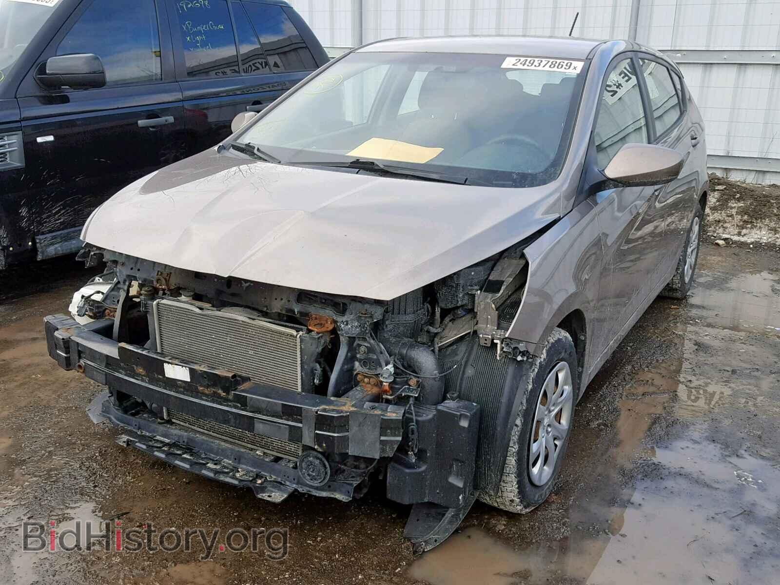 2012 HYUNDAI ACCENT - VIN: KMHCT5AE4CU006792 - Фото 2