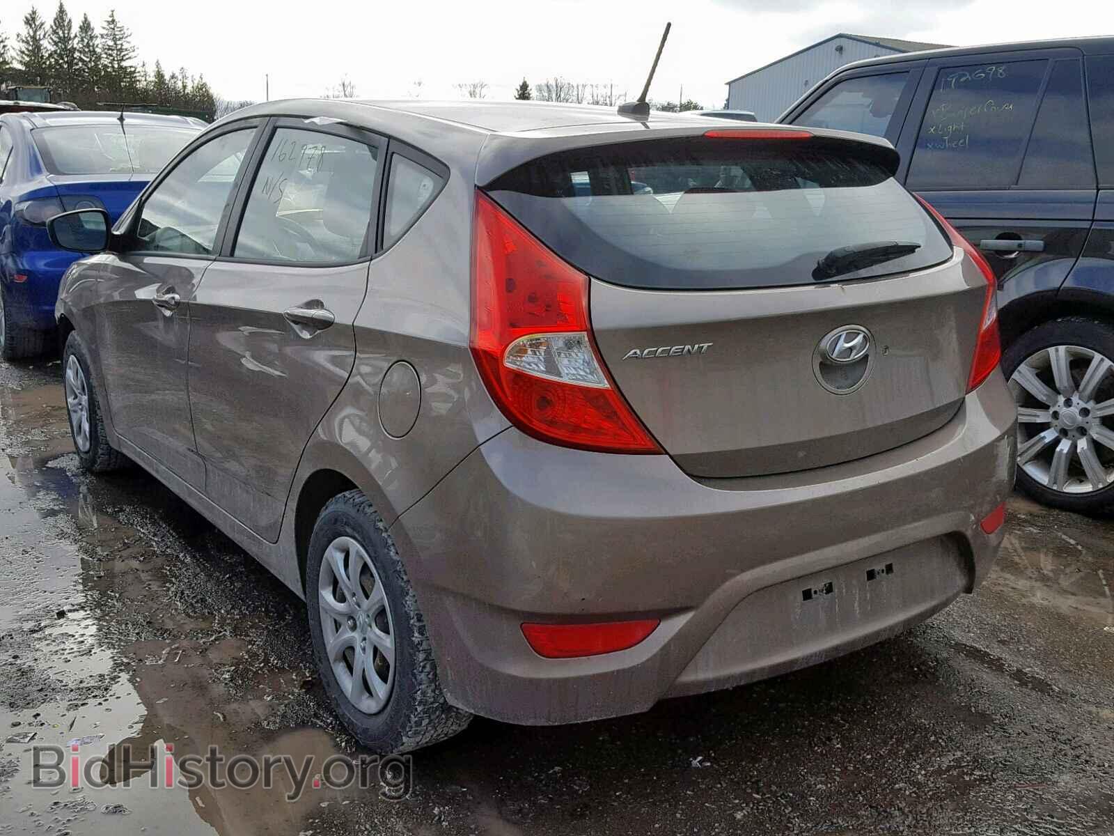 2012 HYUNDAI ACCENT - VIN: KMHCT5AE4CU006792 - Фото 3