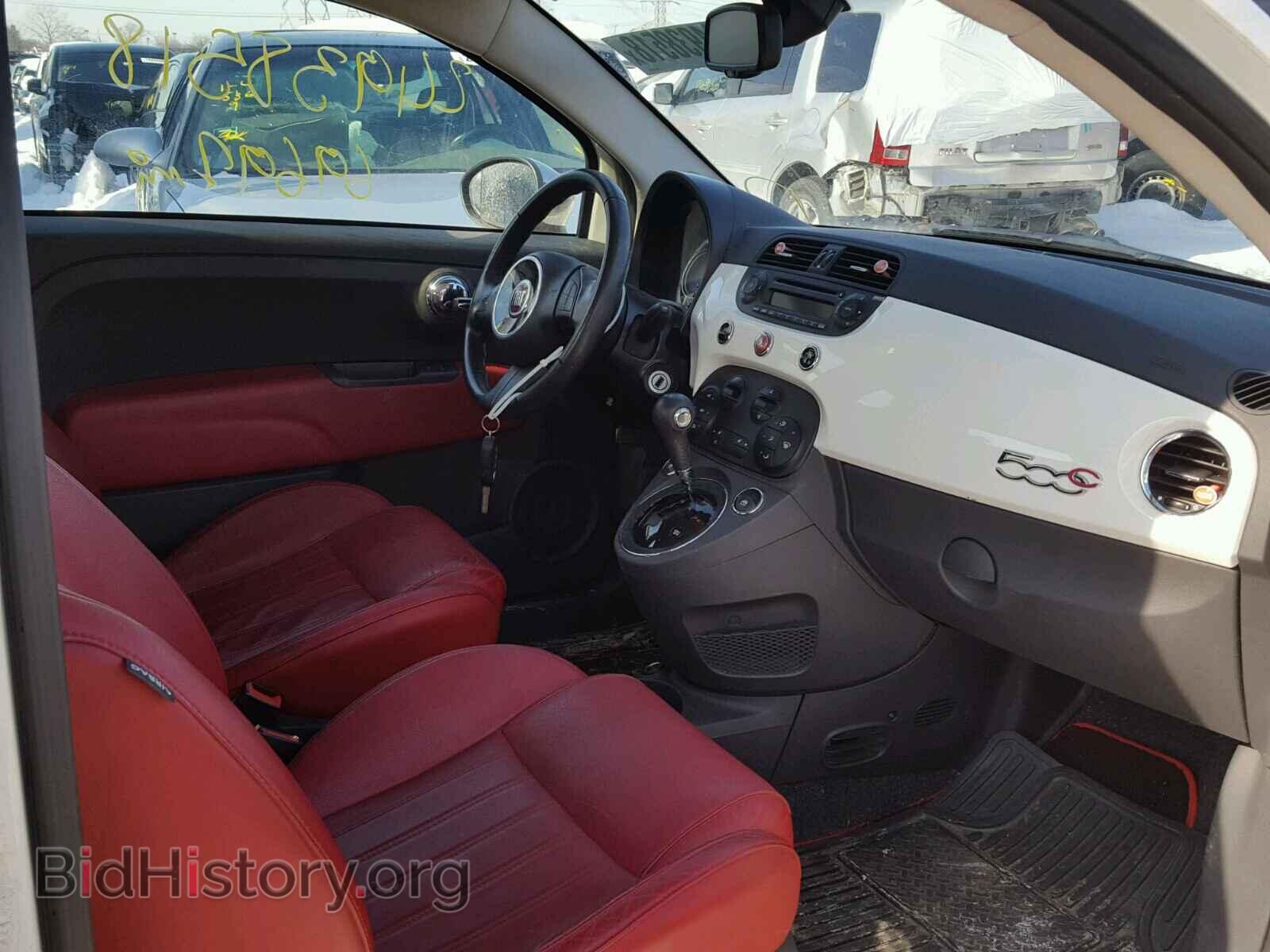 2012 FIAT 500 - VIN: 3C3CFFER8CT109436 - Фото 5