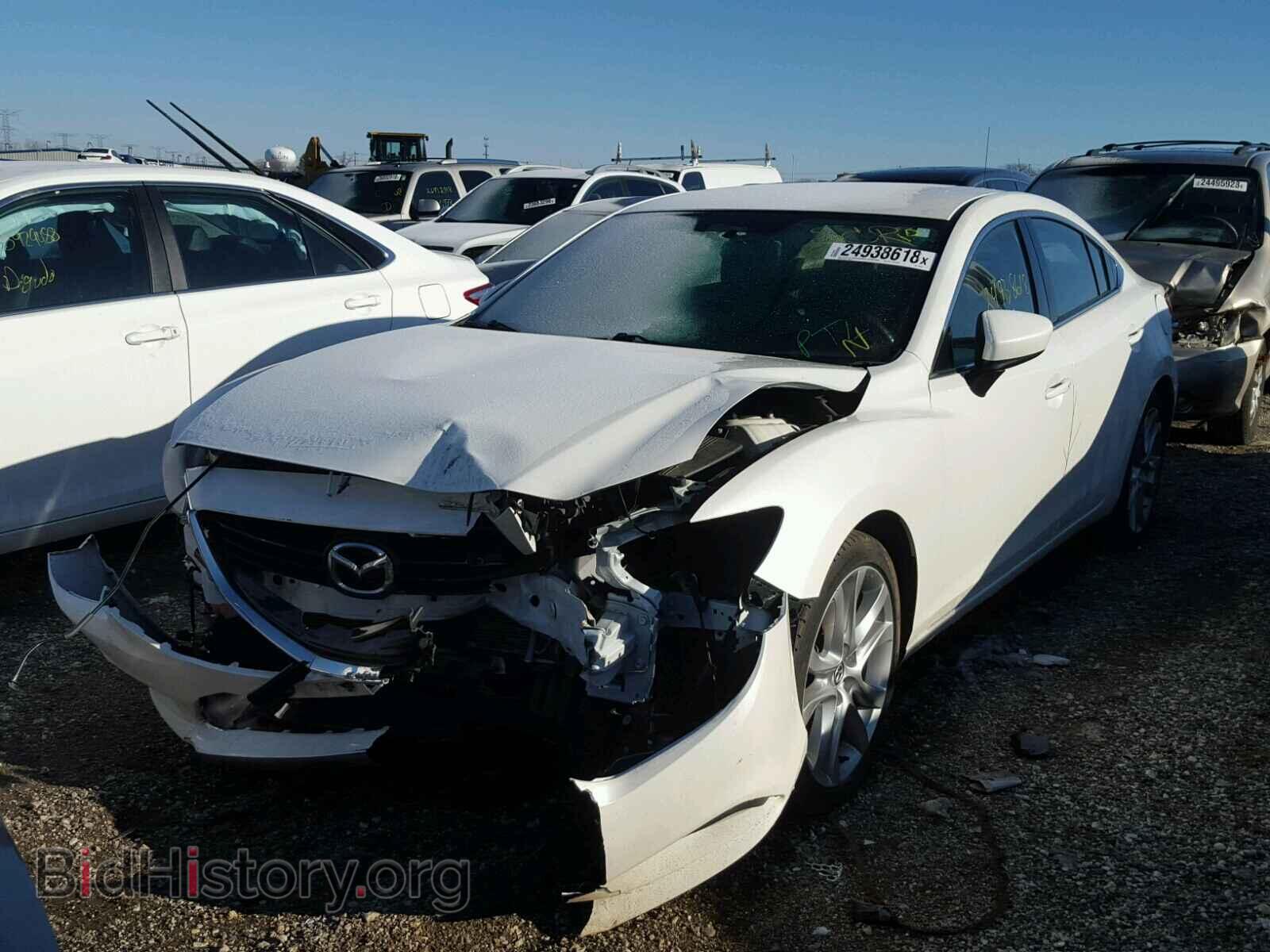 2015 MAZDA 6 - VIN: JM1GJ1V52F1201424 - Фото 2