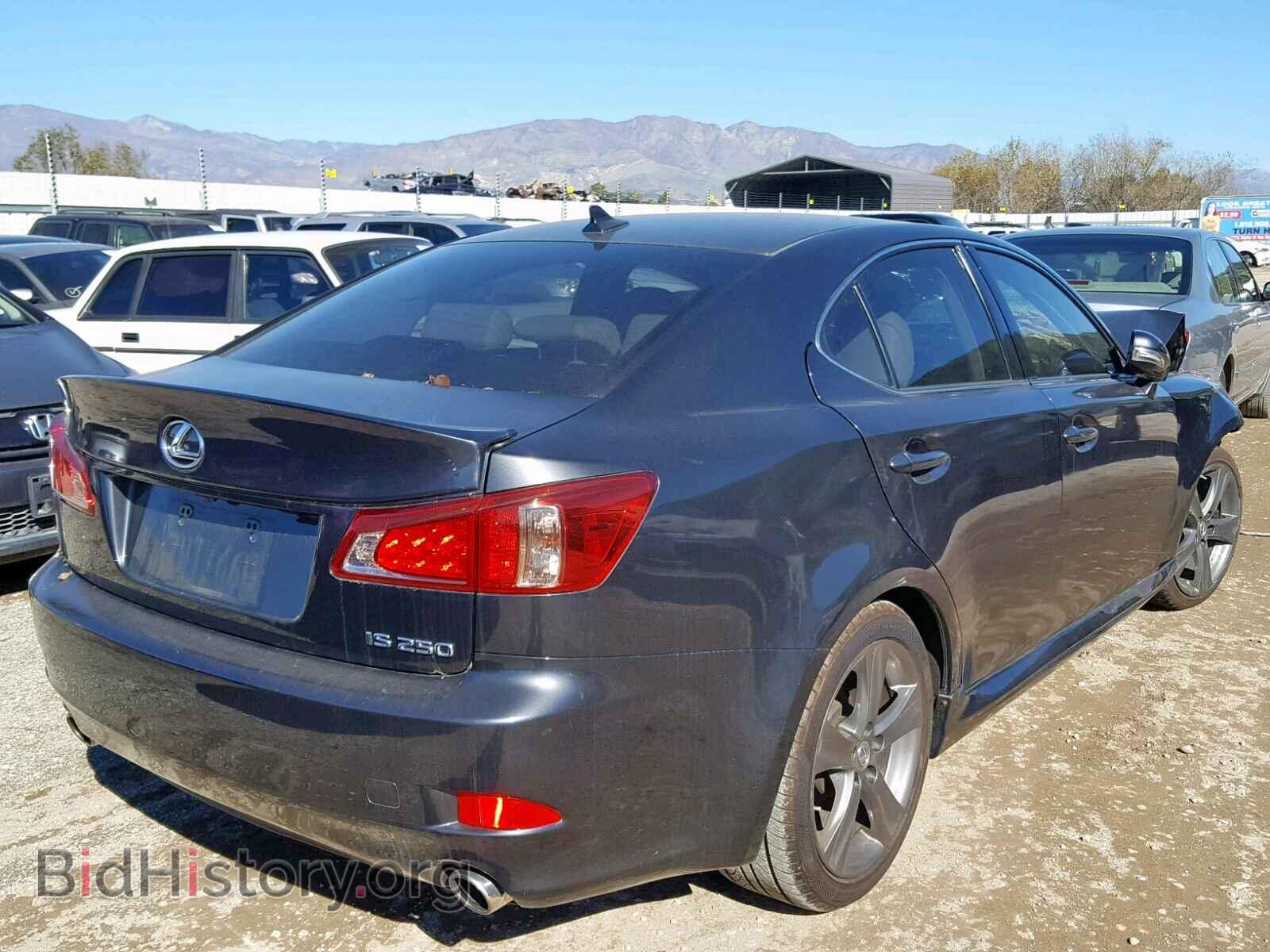 2011 LEXUS IS 250 - VIN: JTHBF5C21B5154660 - Фото 4