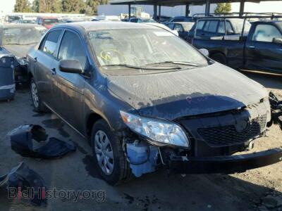2009 Toyota COROLLA BA, серый — VIN JTDBL40E599086689, Copart