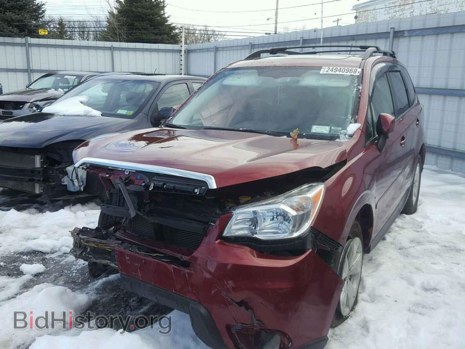 2014 SUBARU FORESTER - VIN: JF2SJAEC9EH508640 - Фото 2