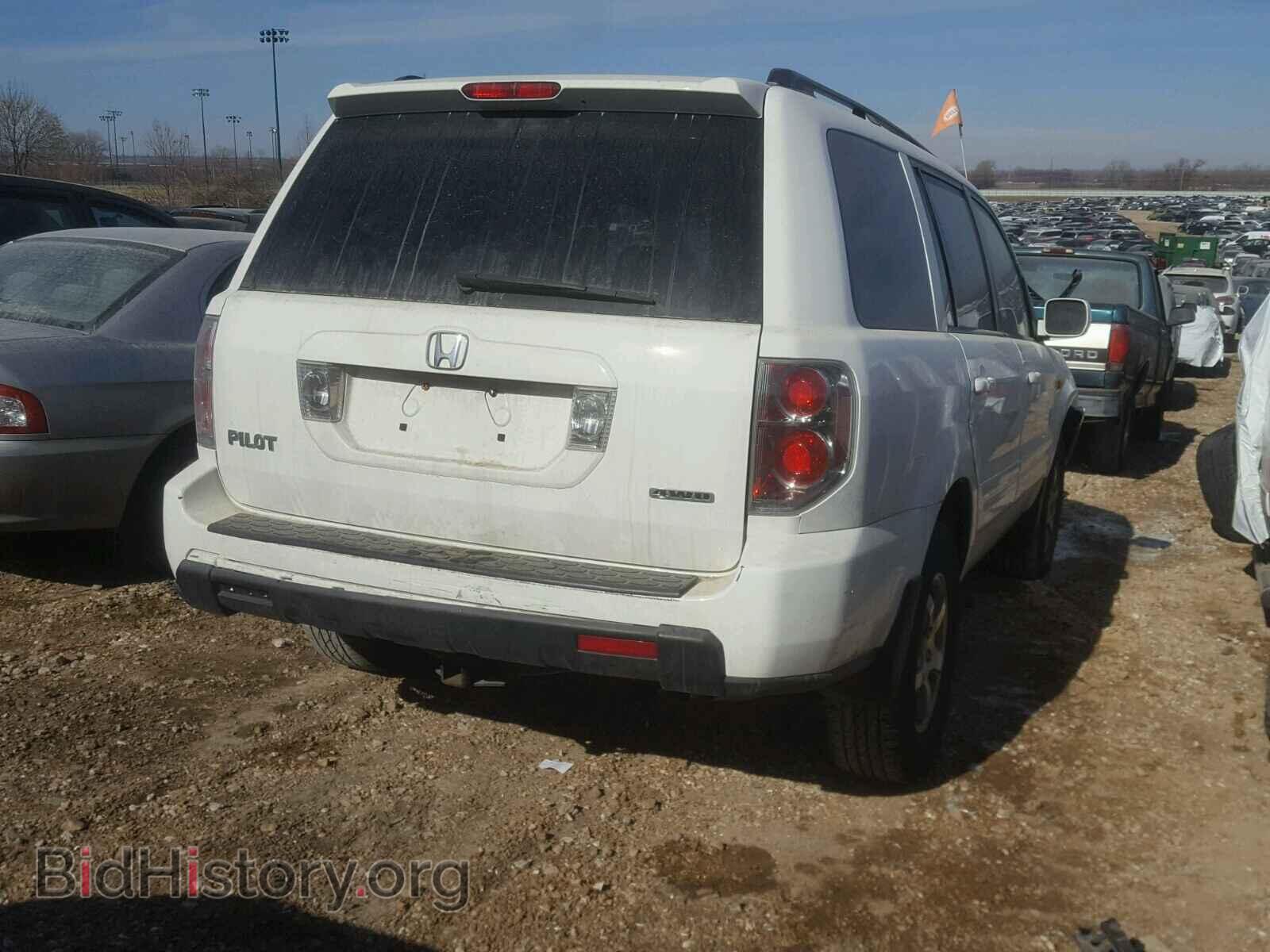 2008 HONDA PILOT - VIN: 5FNYF18698B025671 - Фото 4