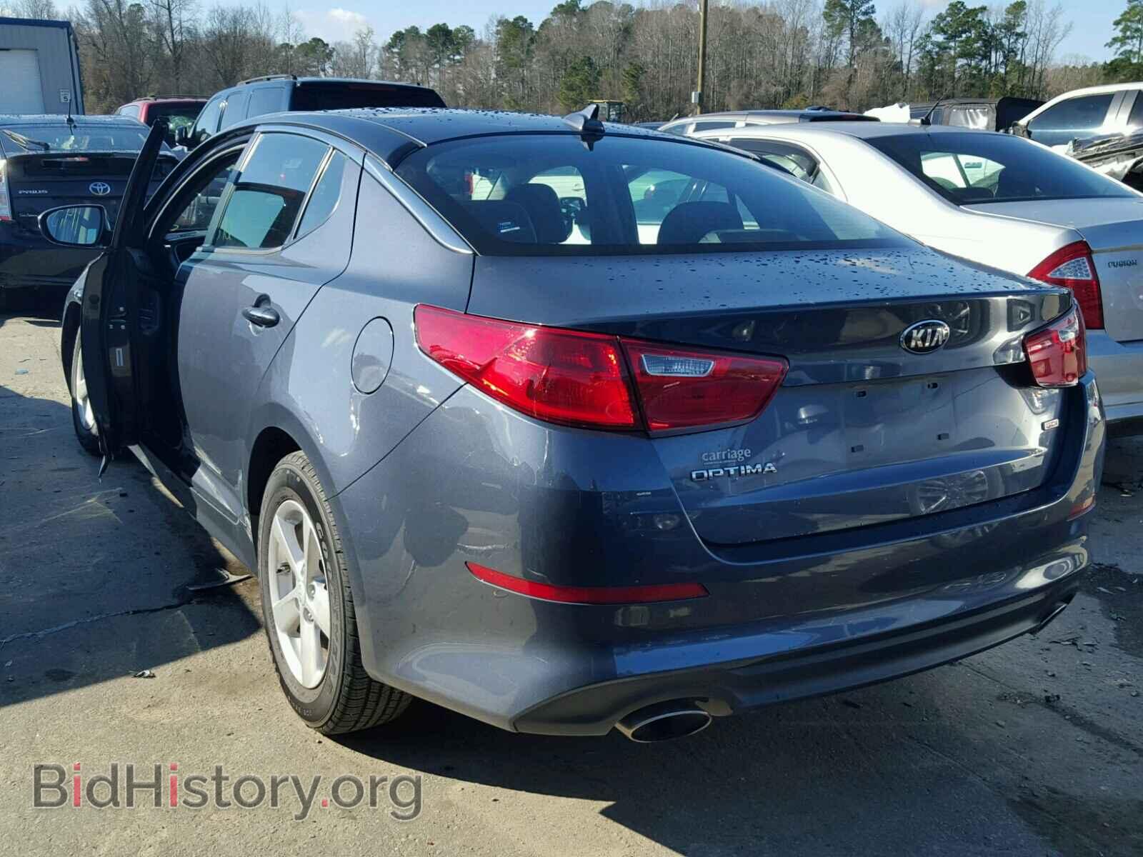2015 KIA OPTIMA - VIN: KNAGM4A79F5566365 - Фото 3