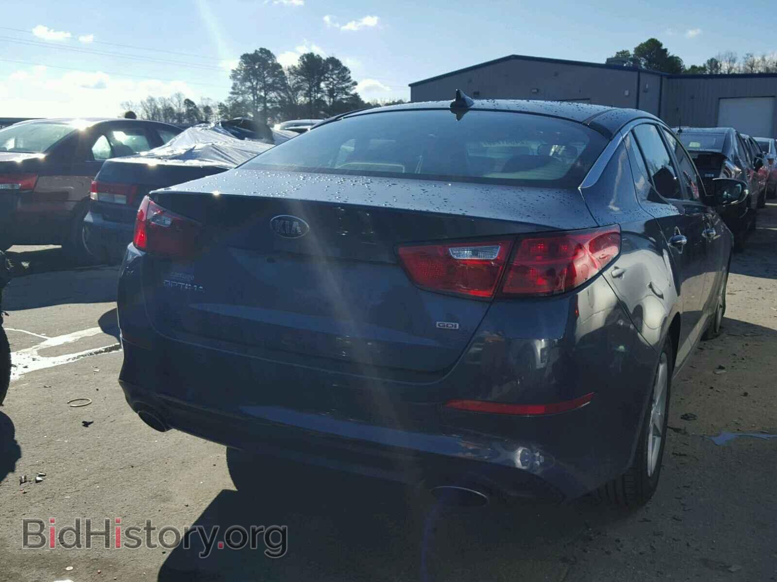 2015 KIA OPTIMA - VIN: KNAGM4A79F5566365 - Фото 4