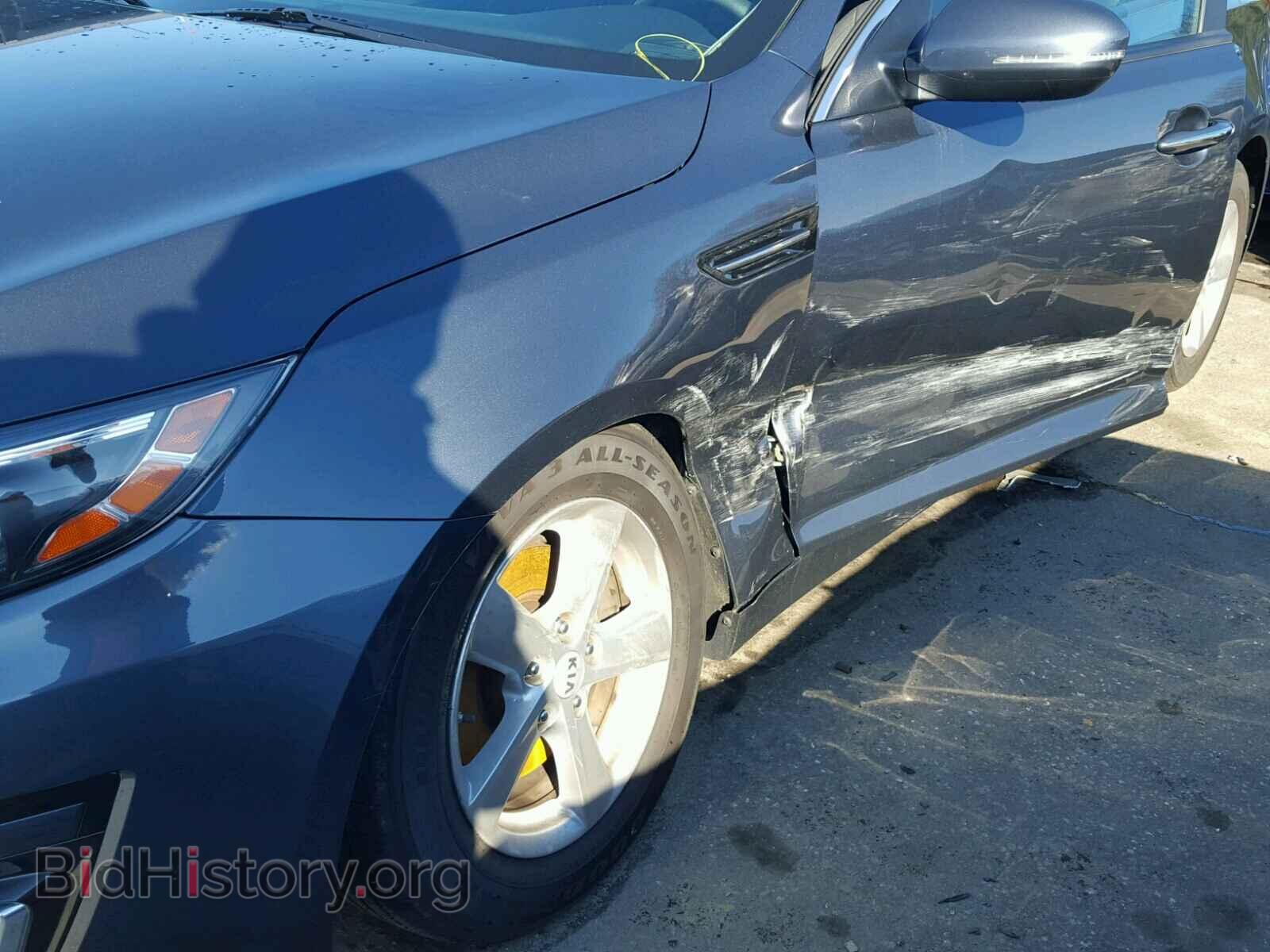 2015 KIA OPTIMA - VIN: KNAGM4A79F5566365 - Фото 9