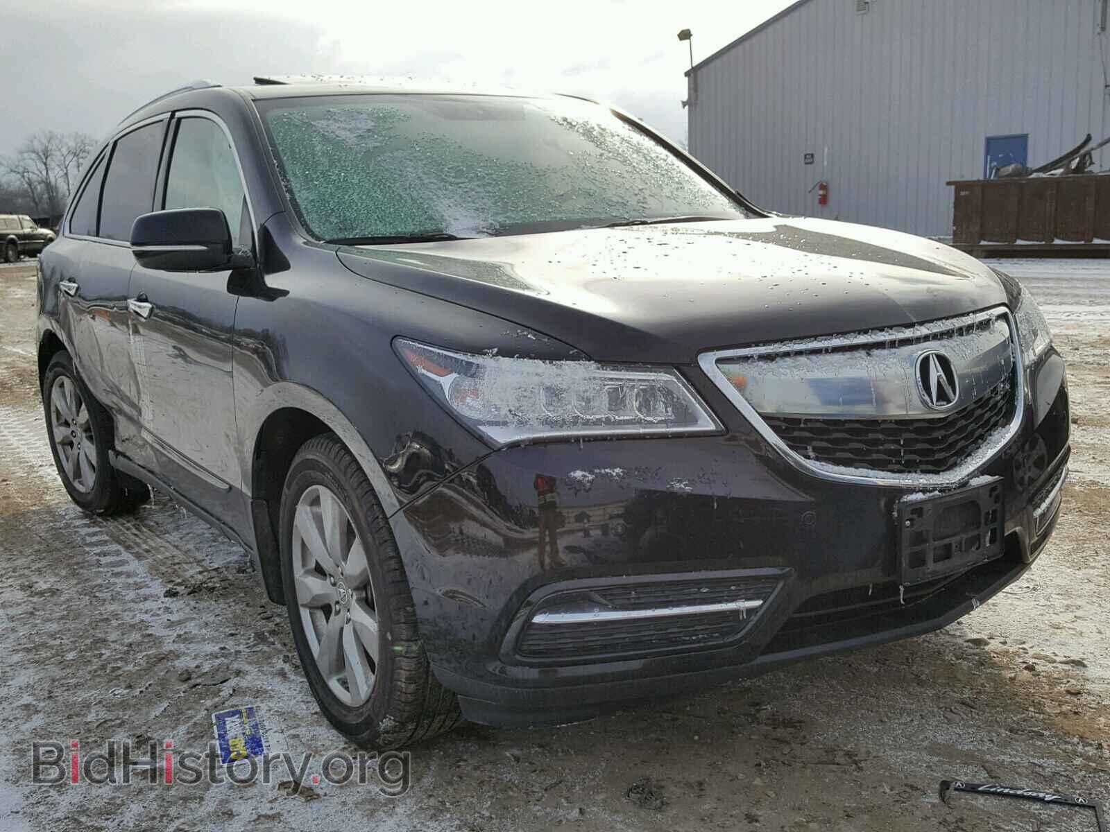 Фотография 5FRYD4H80EB020572 - ACURA MDX 2014