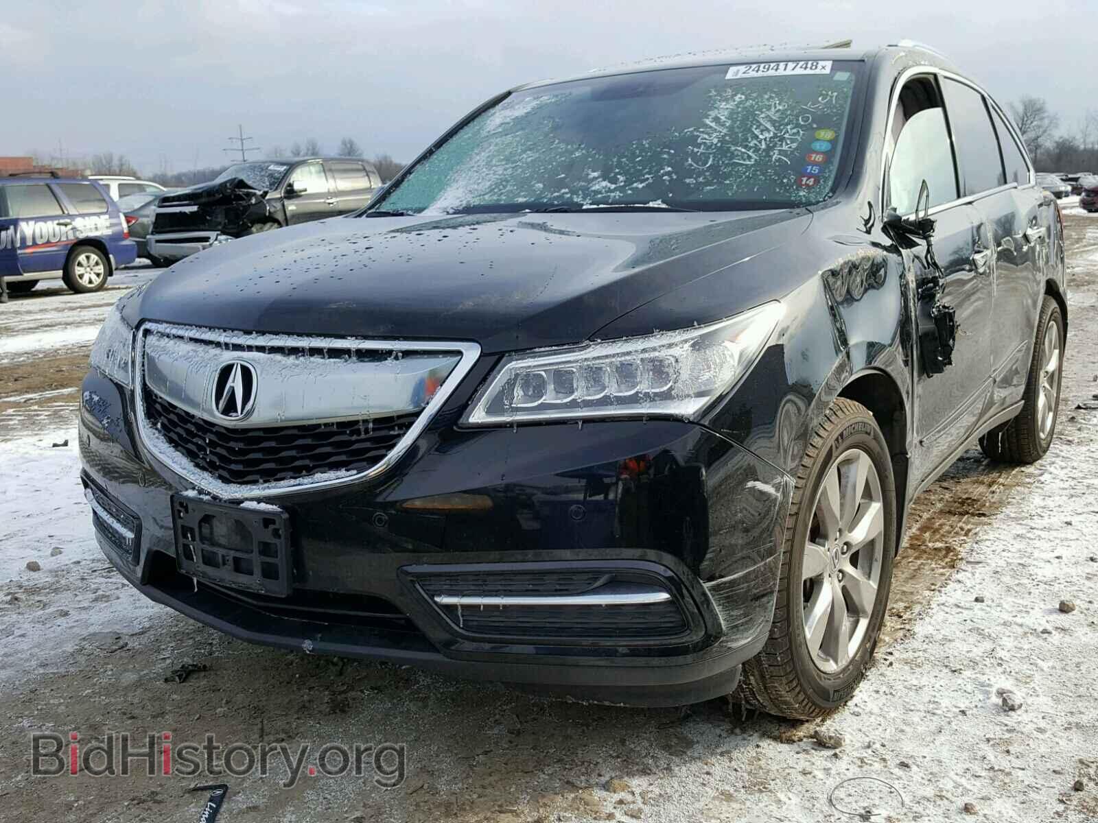 2014 ACURA MDX - VIN: 5FRYD4H80EB020572 - Фото 2