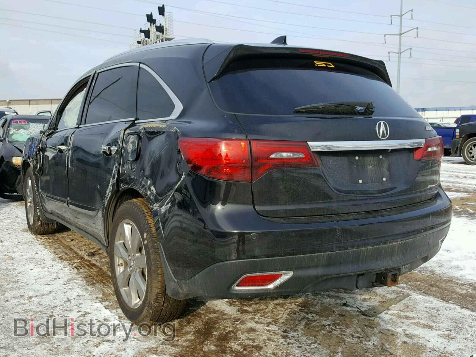 2014 ACURA MDX - VIN: 5FRYD4H80EB020572 - Фото 3