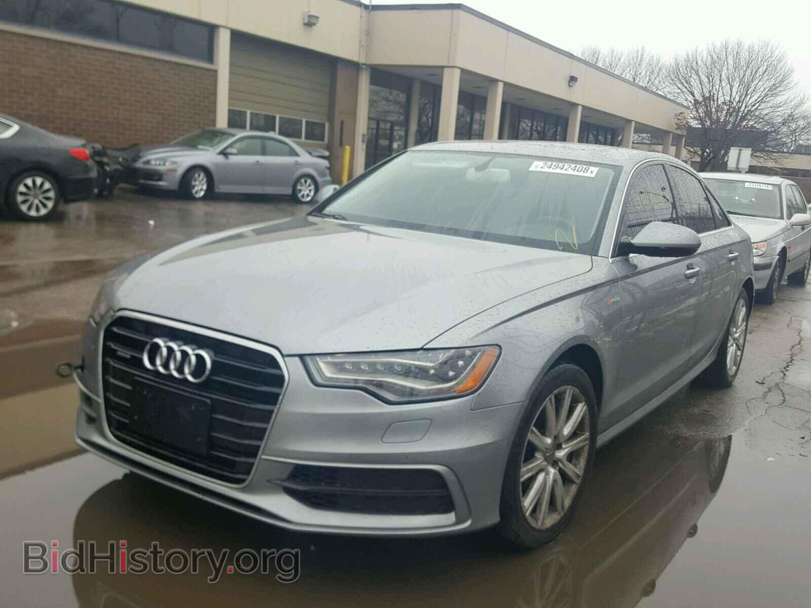 2012 AUDI A6 - VIN: WAUBGAFC8CN007052 - Фото 2