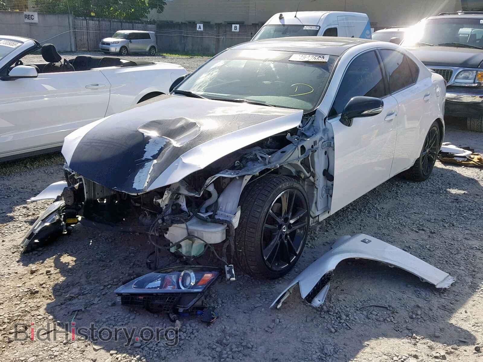 2012 LEXUS IS 250 - VIN: JTHBF5C21C5172237 - Фото 2