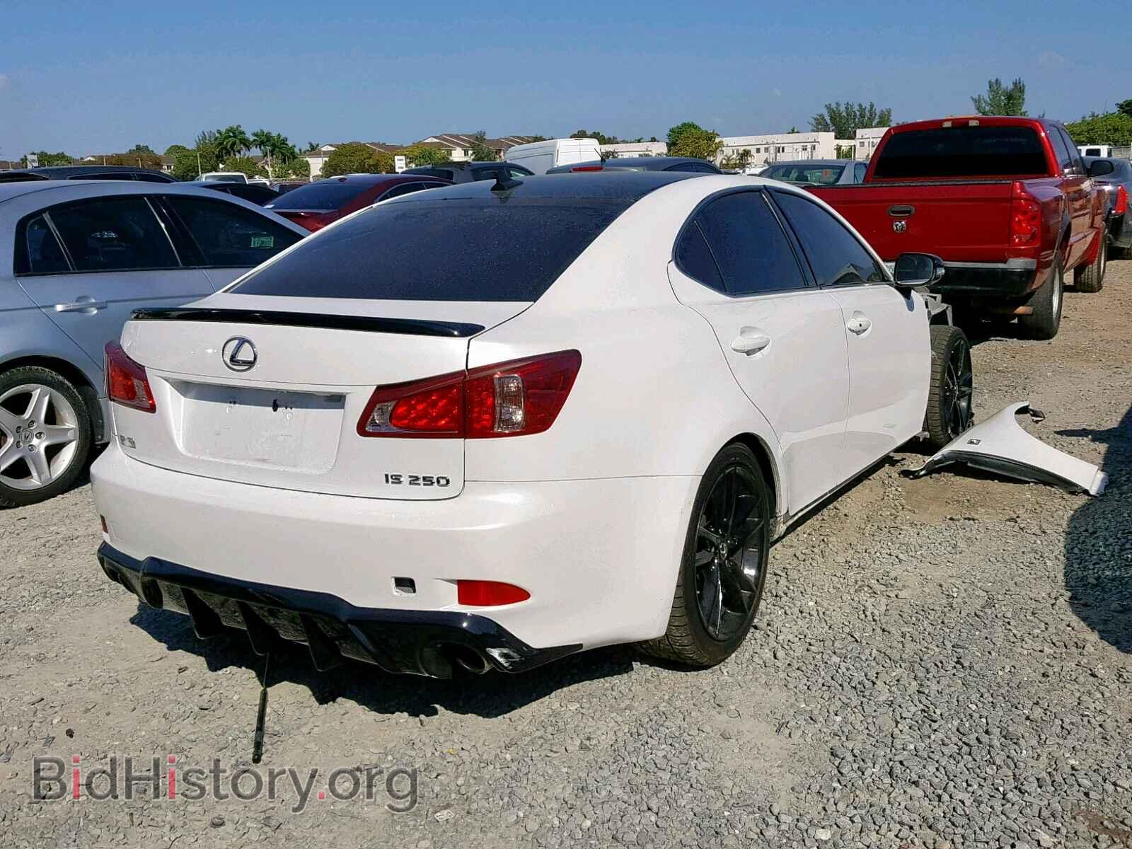 2012 LEXUS IS 250 - VIN: JTHBF5C21C5172237 - Фото 4
