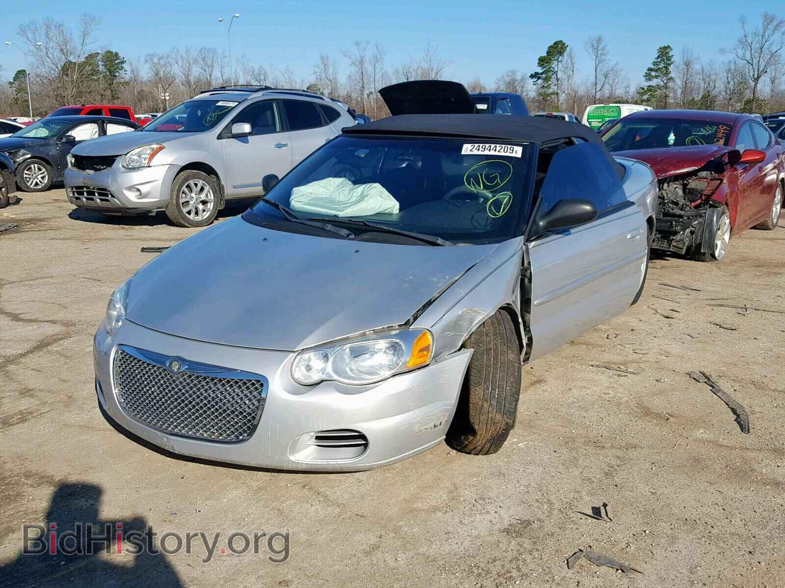 2004 CHRYSLER SEBRING - VIN: 1C3EL75R44N253686 - Фото 2