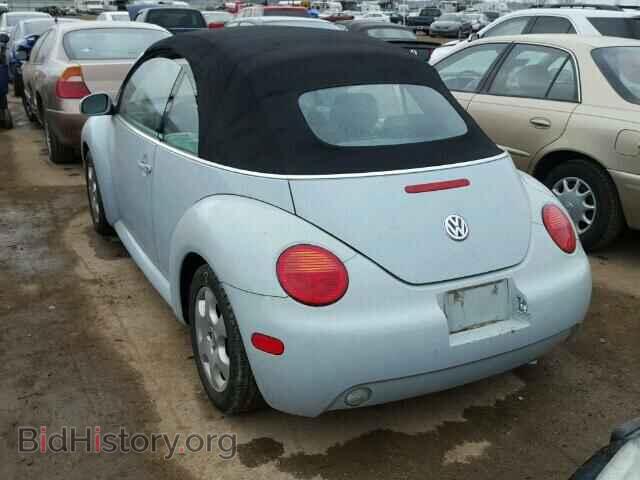 2003 VOLKSWAGEN BEETLE - VIN: 3VWCK21Y23M308745 - Фото 3