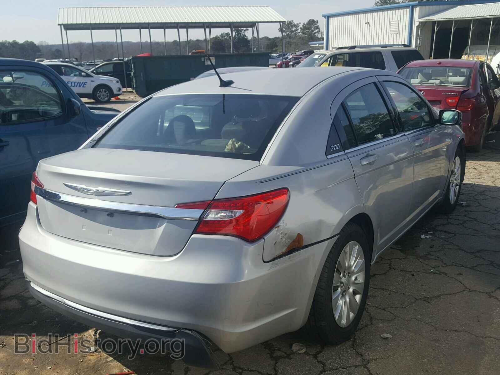 2012 CHRYSLER 200 - VIN: 1C3CCBAB9CN281761 - Фото 4