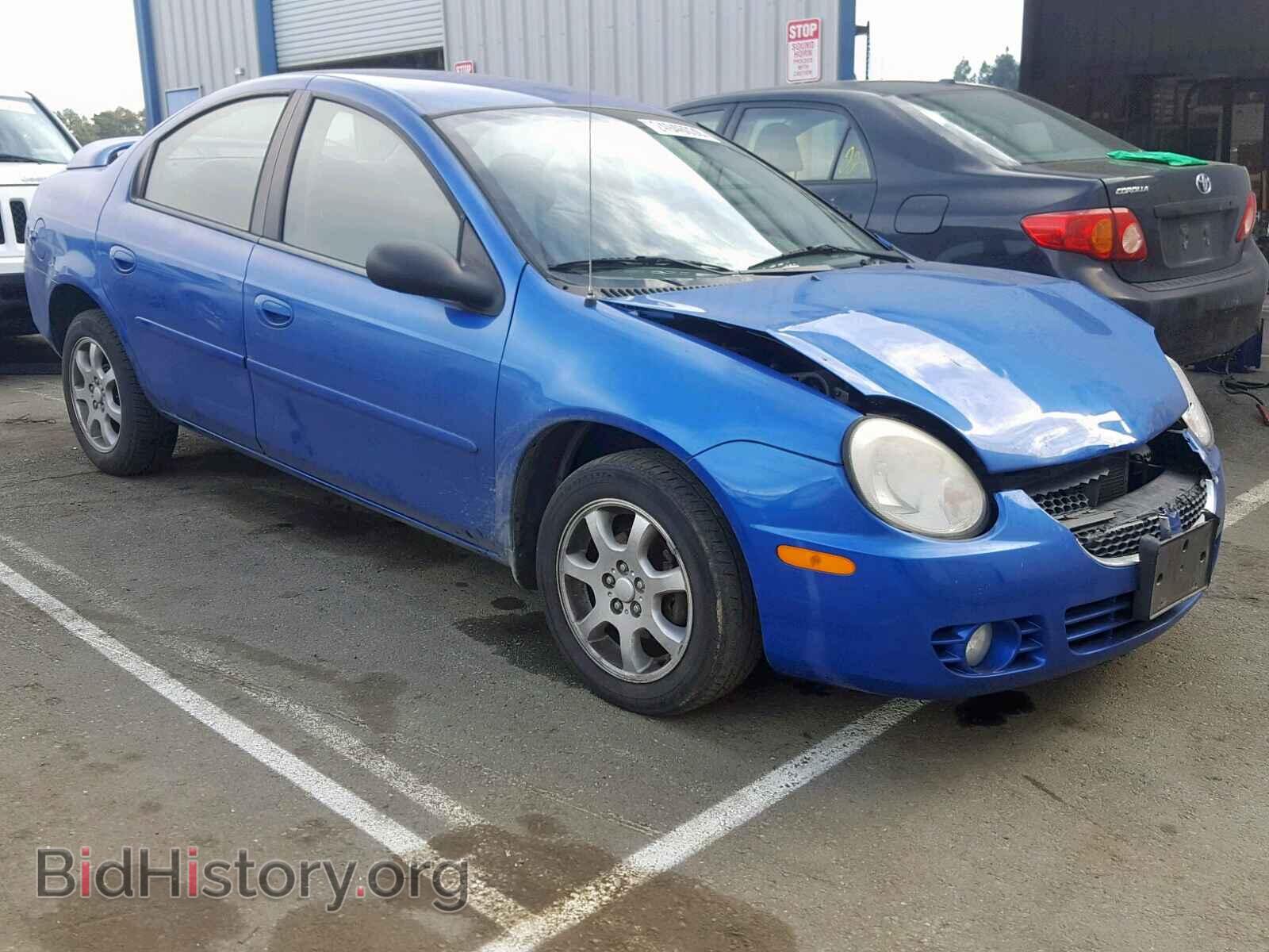 Фотография 1B3ES56C34D642985 - DODGE NEON 2004