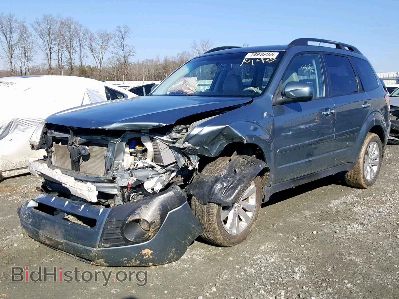 2011 SUBARU FORESTER - VIN: JF2SHBECXBH701280 - Фото 2