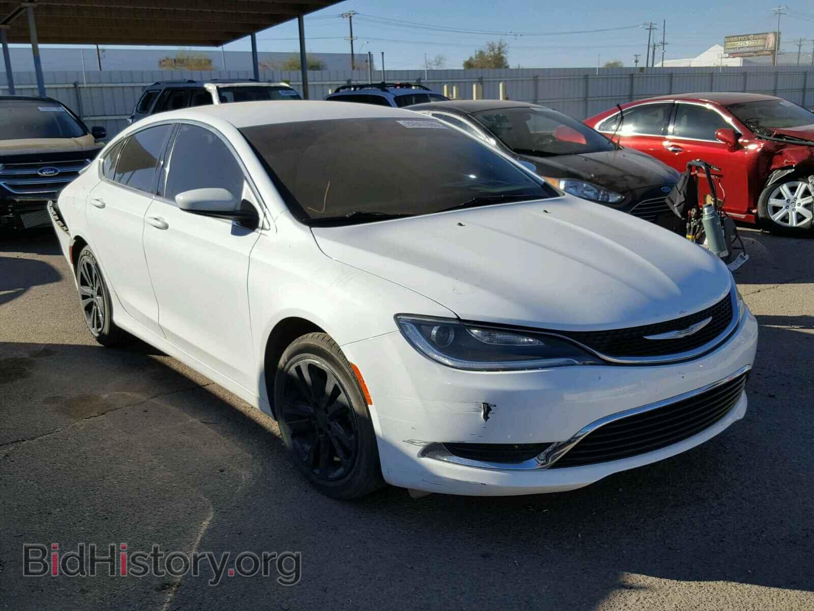 Фотография 1C3CCCAB7FN630488 - CHRYSLER 200 2015