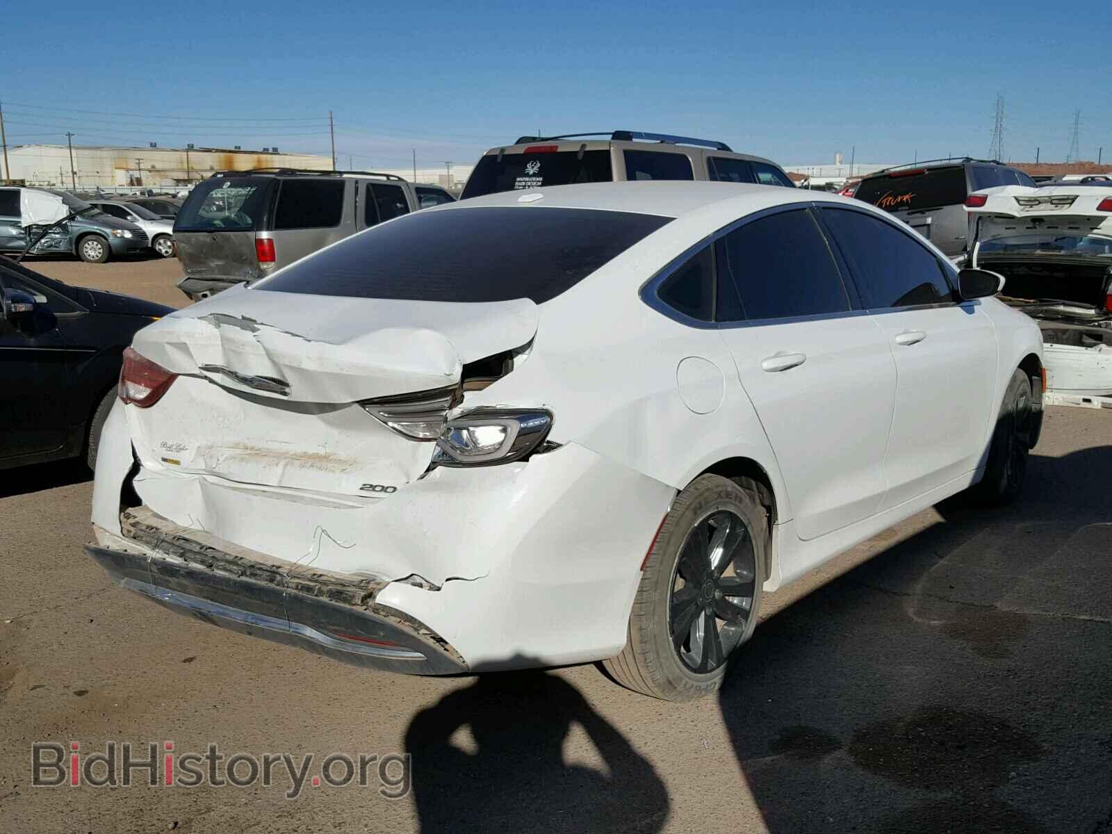 2015 CHRYSLER 200 - VIN: 1C3CCCAB7FN630488 - Photo 4
