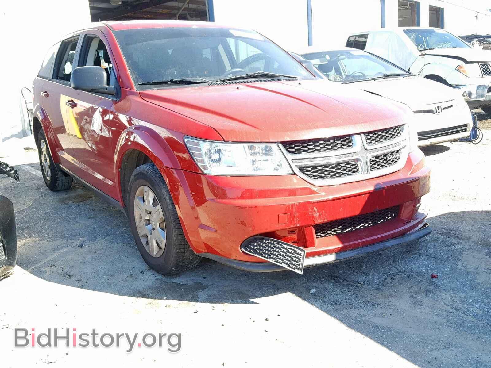 Photo 3C4PDCAB0CT255145 - DODGE JOURNEY SE 2012