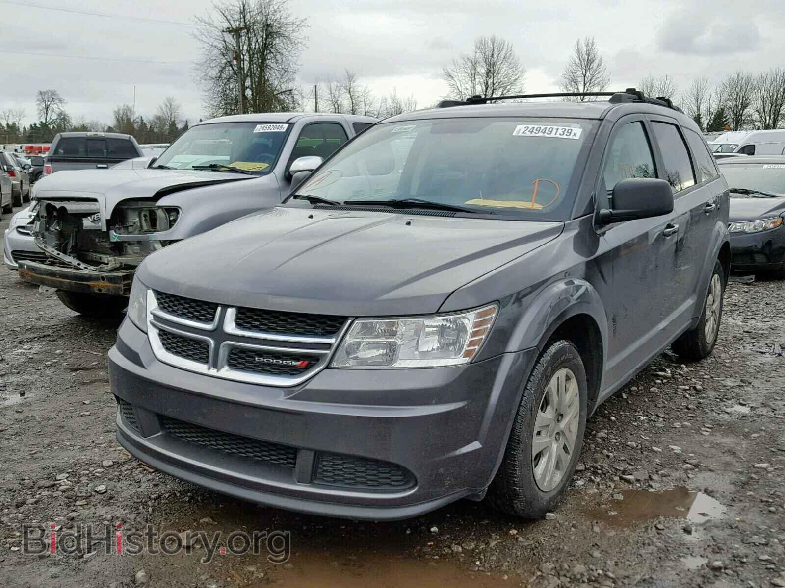 2017 DODGE JOURNEY SE - VIN: 3C4PDCAB4HT634107 - Фото 2
