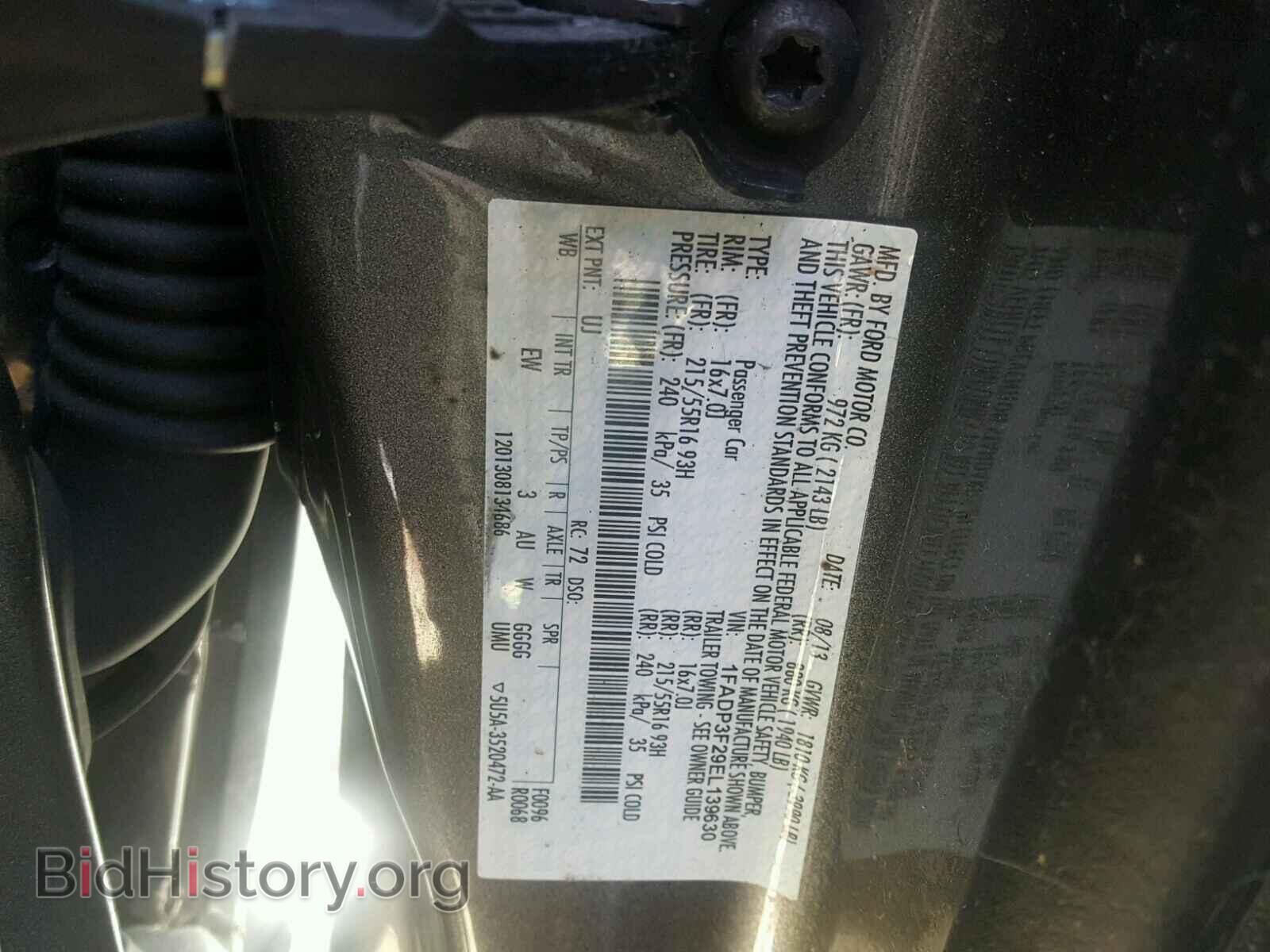 2014 FORD FOCUS - VIN: 1FADP3F29EL139630 - Photo 10