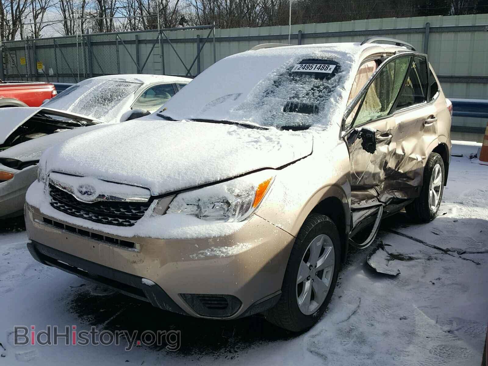 2016 SUBARU FORESTER - VIN: JF2SJADC8GH437547 - Фото 2