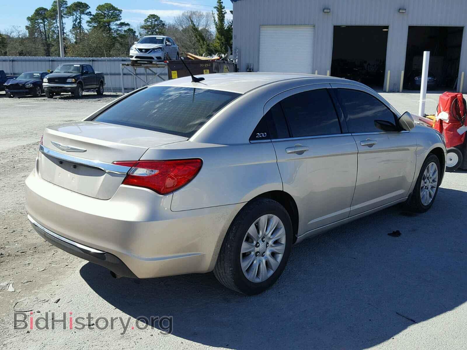 2013 CHRYSLER 200 - VIN: 1C3CCBAB0DN646717 - Фото 4