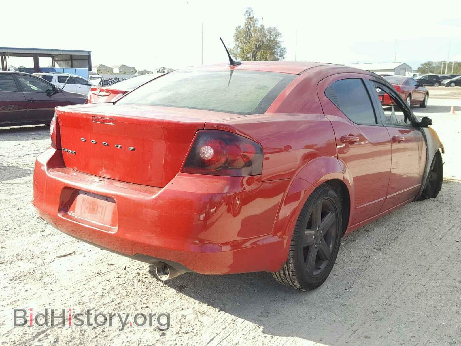 2013 DODGE AVENGER - VIN: 1C3CDZAB6DN643228 - Фото 4