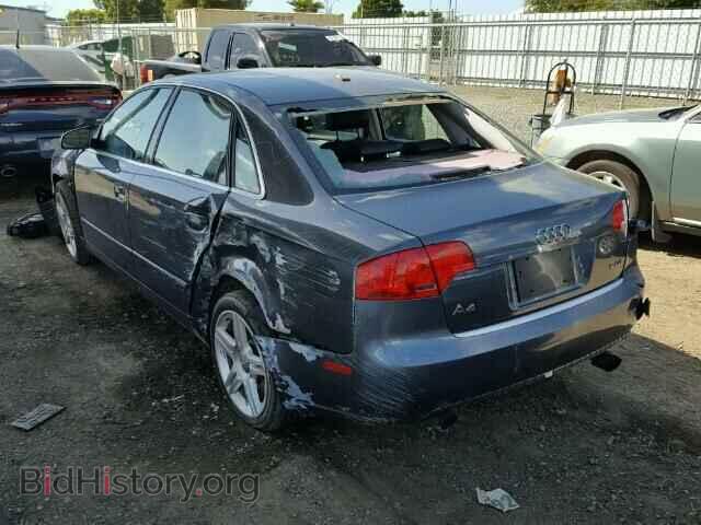 2007 AUDI A4 - VIN: WAUAF78E07A212765 - Фото 3