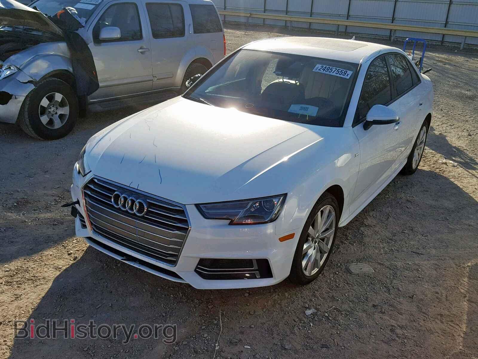 2018 AUDI A4 - VIN: WAUKMAF46JA215839 - Photo 2