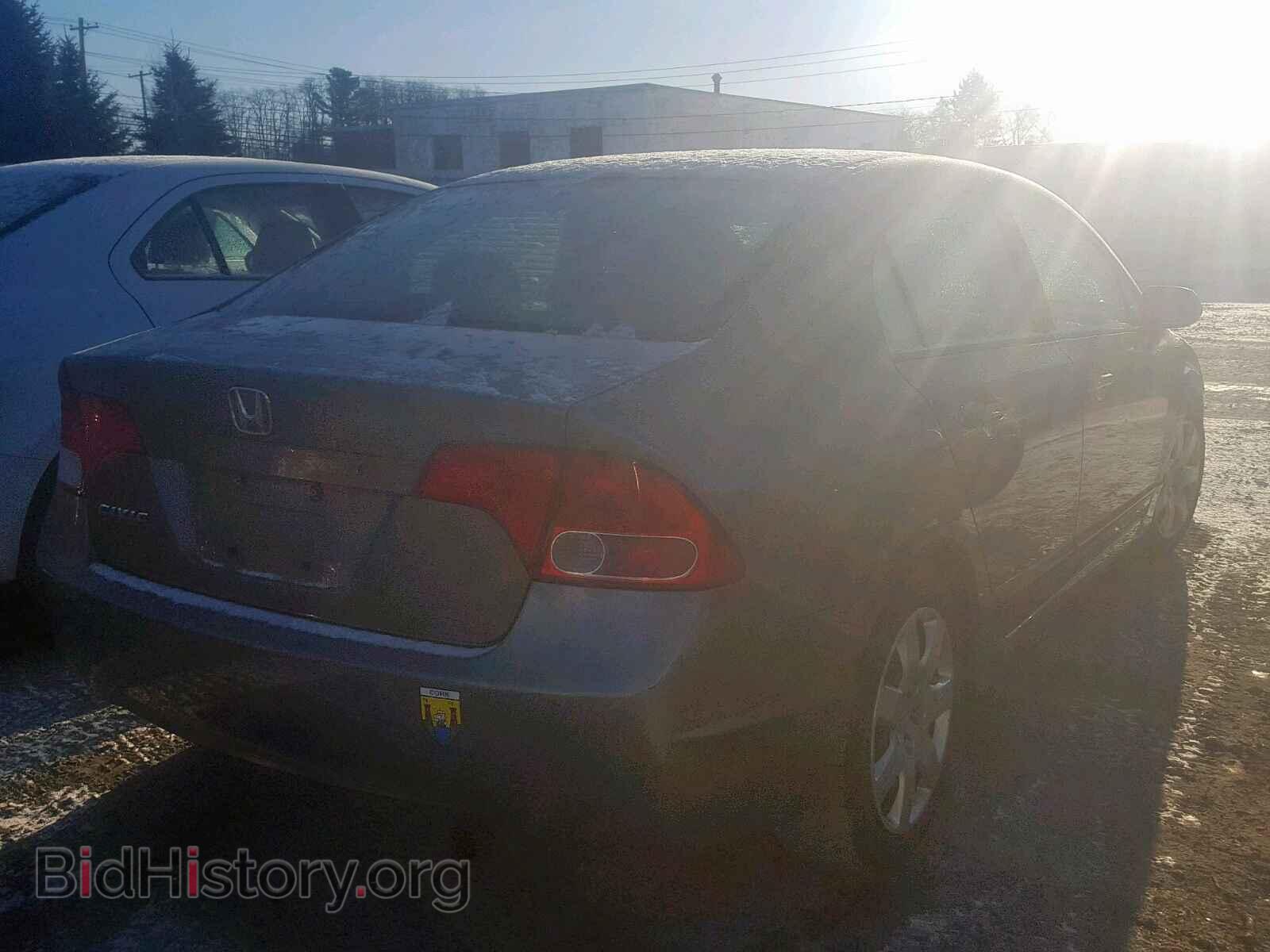 2008 HONDA CIVIC LX - VIN: 2HGFA165X8H347313 - Фото 4